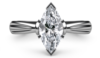 marquise classic solitaire ring