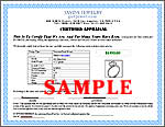 Javda Jewelry Appriasal Certificate 