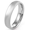 14k Plain Solid White Gold Wedding Band Ring 5mm