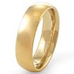 14k Plain Solid Yellow Gold Wedding Band Ring Comfort Fit 6 mm