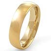 14k Solid Yellow Gold Wedding Band Ring Comfort Fit 5 mm
