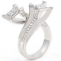 1 Ct Princess Round Diamond Engagement Anniversary Ring W Gold