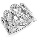 1.20 CT Round Diamond Fashion Anniversary Ring 14k Gold Band