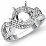1 Ct Round Antique Diamond Engagement Ring W Gold Setting