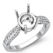 .40 CT Round Diamond Classic Engagement Ring Setting W Gold