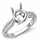 .40 CT Round Diamond Classic Engagement Ring Setting W Gold