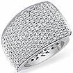 3 Ct Round Diamond Women's Right Hand Fashion Ring W Gold