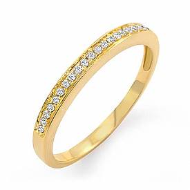 0.25 Ct Round Diamond Women