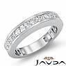 Princess Channel Diamond Wedding Band Womens Matching Ring 14k White Gold 1.5Ct