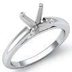 4g Cathedral Engagement Ring Setting 14k White Gold