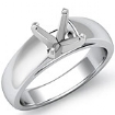 7g Cathedral Engagement Ring Setting 14k White Gold