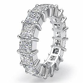 Princess Diamond Shared Prong Eternity Women