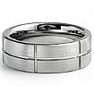 Men Tungsten Carbide Wedding Flat Band High Polished Comfort Fit 8mm Ring