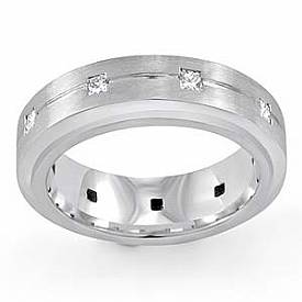 0.75CT Princess Diamond Men
