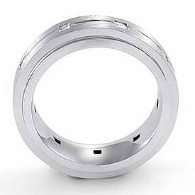 0.75CT Princess Diamond Men