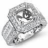 1 ct Vintage Style Engagement Anniversary Diamond Ring 14k W Gold