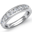 1 Ct. Round Diamond Women Wedding Diamond Band 14k WG