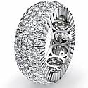 4 Ct Round Pave Diamond Eternity Anniversary Ring Band W Gold