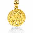 14k Yellow Gold Charm Pendant 2g