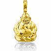 14K Yellow Solid Gold Charm Pendant 0.9g.