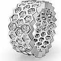 5.5 Ct Round Diamond Eternity Anniversary Ring Band W Gold