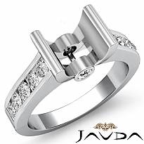 0.5CT Eternity Wedding Diamond Mens Ring Setting 14k White Gold Round Semi Mount
