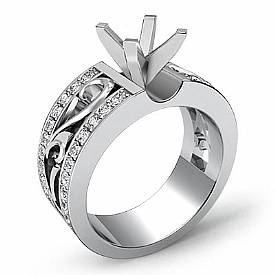 0.55 CT Round Diamond Fashion Solitaire Wedding Ring W Gold