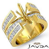 Marquise Diamond Engagement Ring Setting 14k Gold Yellow (1Ct. tw.)
