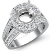 2Ct Round Diamond Engagement Ring Vintage Setting 14k W Gold