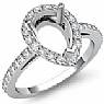 0.45 ct Round Cut Diamond Engagement Ring White Gold