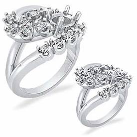 0.75 CT Round Diamond Women