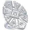 1 CT Round Diamond Women's Fashion Right Hand Ring W Gold