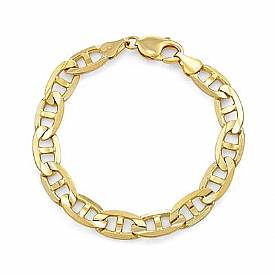 14k Yellow Gold Solid Men