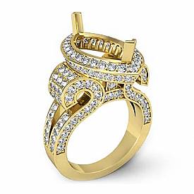 Marquise Diamond Vinatge Engagement Ring Setting 14k Gold (2.75Ct. tw.)