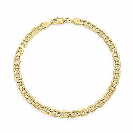 14k Yellow Gold Solid Men