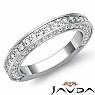 1.25ct Round Diamond Wedding Band Matching Set 14k White Gold