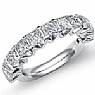 2.2 ct Princess Diamond Women Wedding Band White Gold