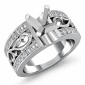 0.55 CT Round Diamond Fashion Solitaire Wedding Ring W Gold