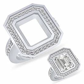 1.70 CT Round Diamond Solitaire Engagement Ring W Gold