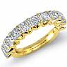 Princess Diamond Women Wedding Band 14k Gold Yellow (2.2Ct. tw.)