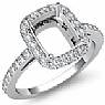0.45 ct Round Cut Diamond Engagement Ring White Gold