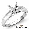 5.5g Diamond Solitaire Semi Mount Engagement Ring Cathedral Setting 14k Wh Gold