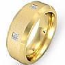 Princess DIamond Men Wedding Band Eternity Ring 14k Gold Yellow (0.5Ct. tw.)