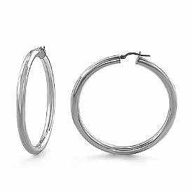 14k White Gold Latch Back Ladies