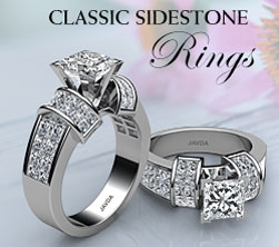Classic Sidestone Ring