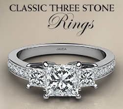 Classic Three Stone Ring