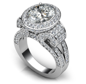 oval antique vintage ring