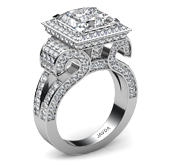 princess antique vintage ring