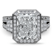 radiant antique vintage ring