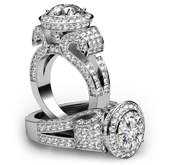 round antique vintage ring